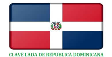 Clave Lada de Republica Dominicana