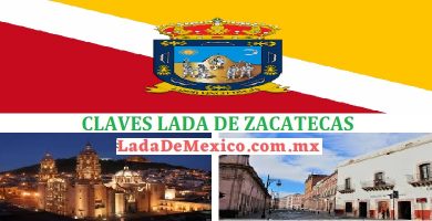 Claves Lada de Zacatecas